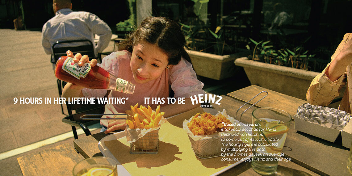 ¿Cuánto tiempo esperamos por ketchup? Heinz lo sabe