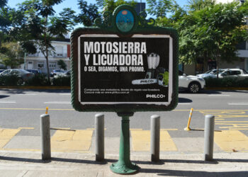 Philco, Motosierra y Licuadora. Más cerca de una proclama que de una promoción.