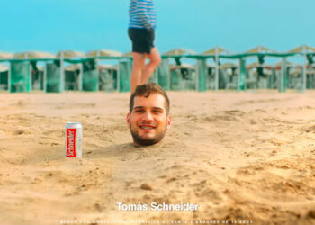 El festejo de Tomás Schneider