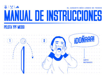 YPF, Mercado McCann, y el primer manual de instrucciones para una pelota.
