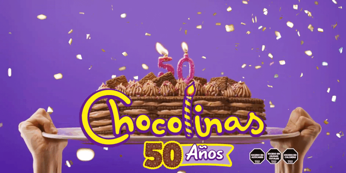 Los 50 de Chocolinas con creatividad de CHECHE