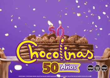 Los 50 de Chocolinas con creatividad de CHECHE