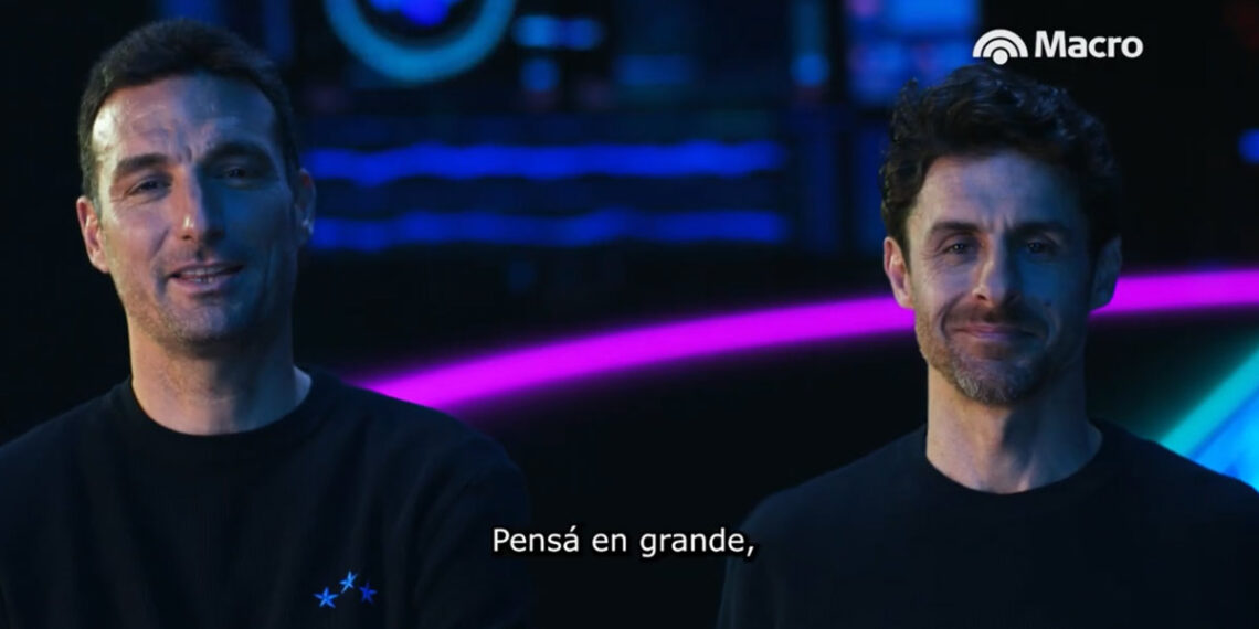 Campañas:  Banco Macro y Scaloni vuelven a apostar por el valor de lo colectivo