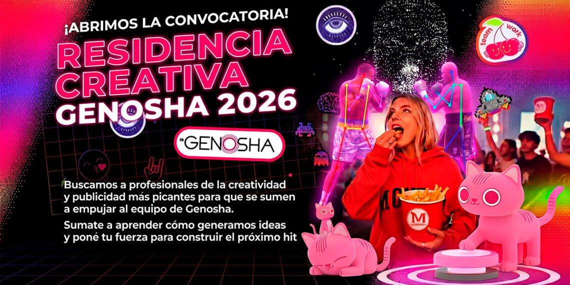 Genosha abre convocatoria para ampliar su equipo de Creatividad 2026: La Residencia Genosha Verano 2026